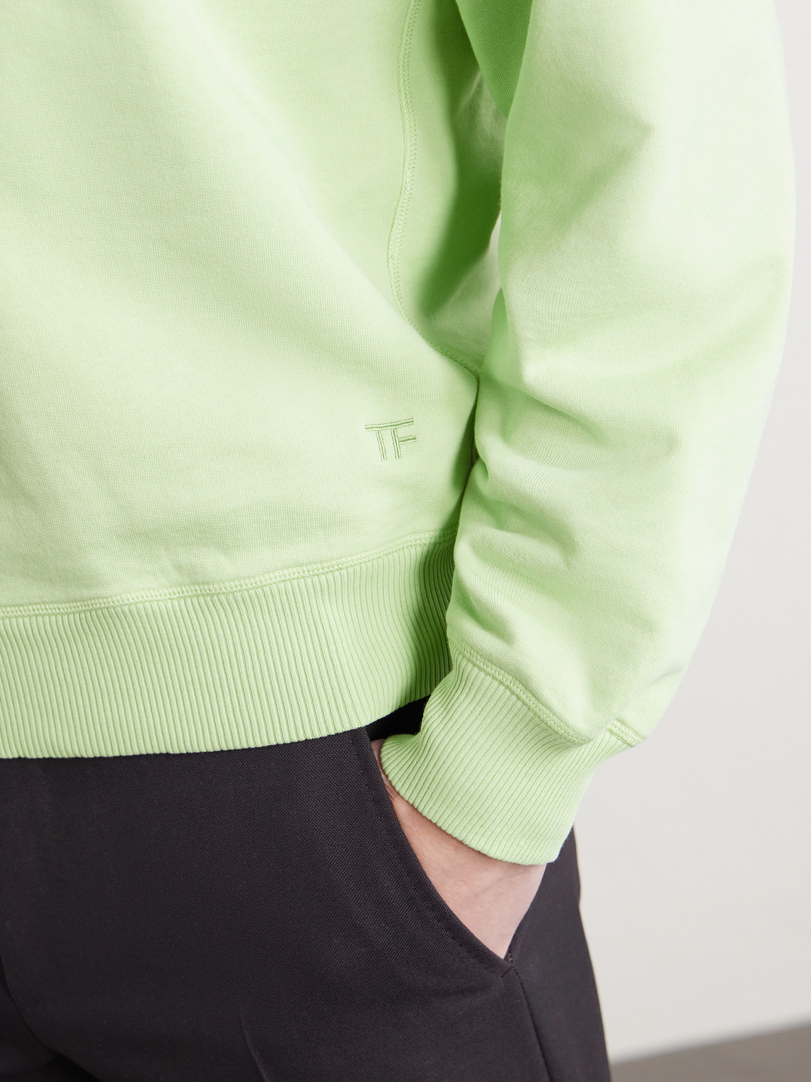 Logo-Embroidered Cotton-Jersey Sweatshirt