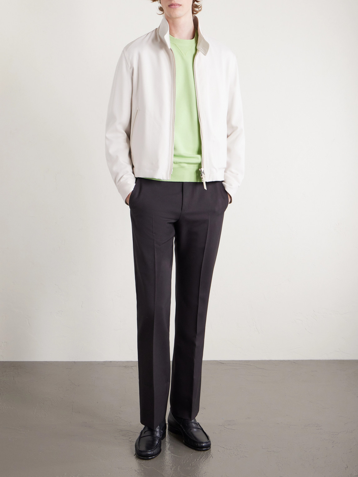 Logo-Embroidered Cotton-Jersey Sweatshirt