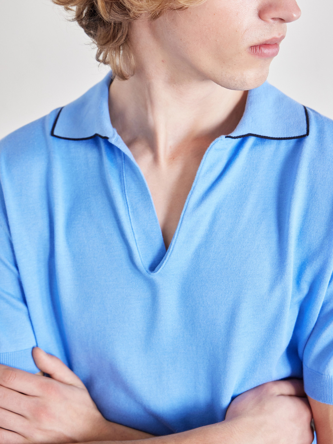 Sea Island Cotton And Silk-Blend Polo Shirt
