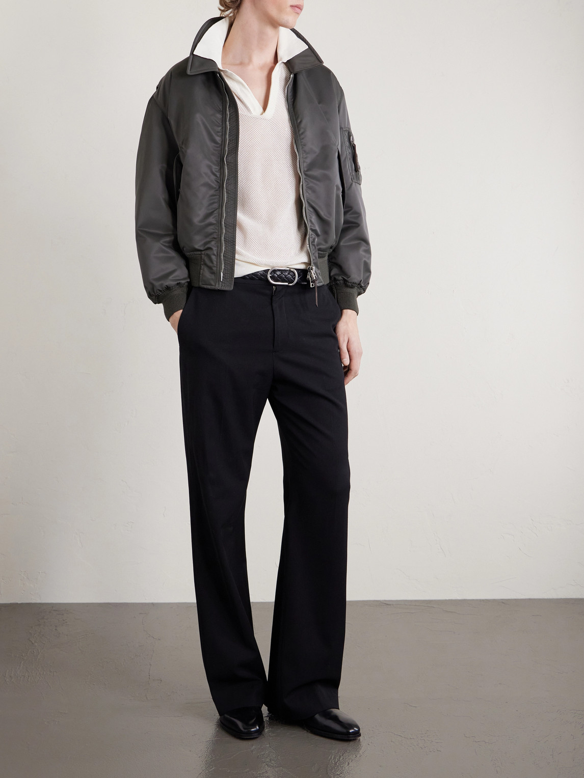 Open-Knit Sea Island Cotton And Silk-Blend Polo Shirt