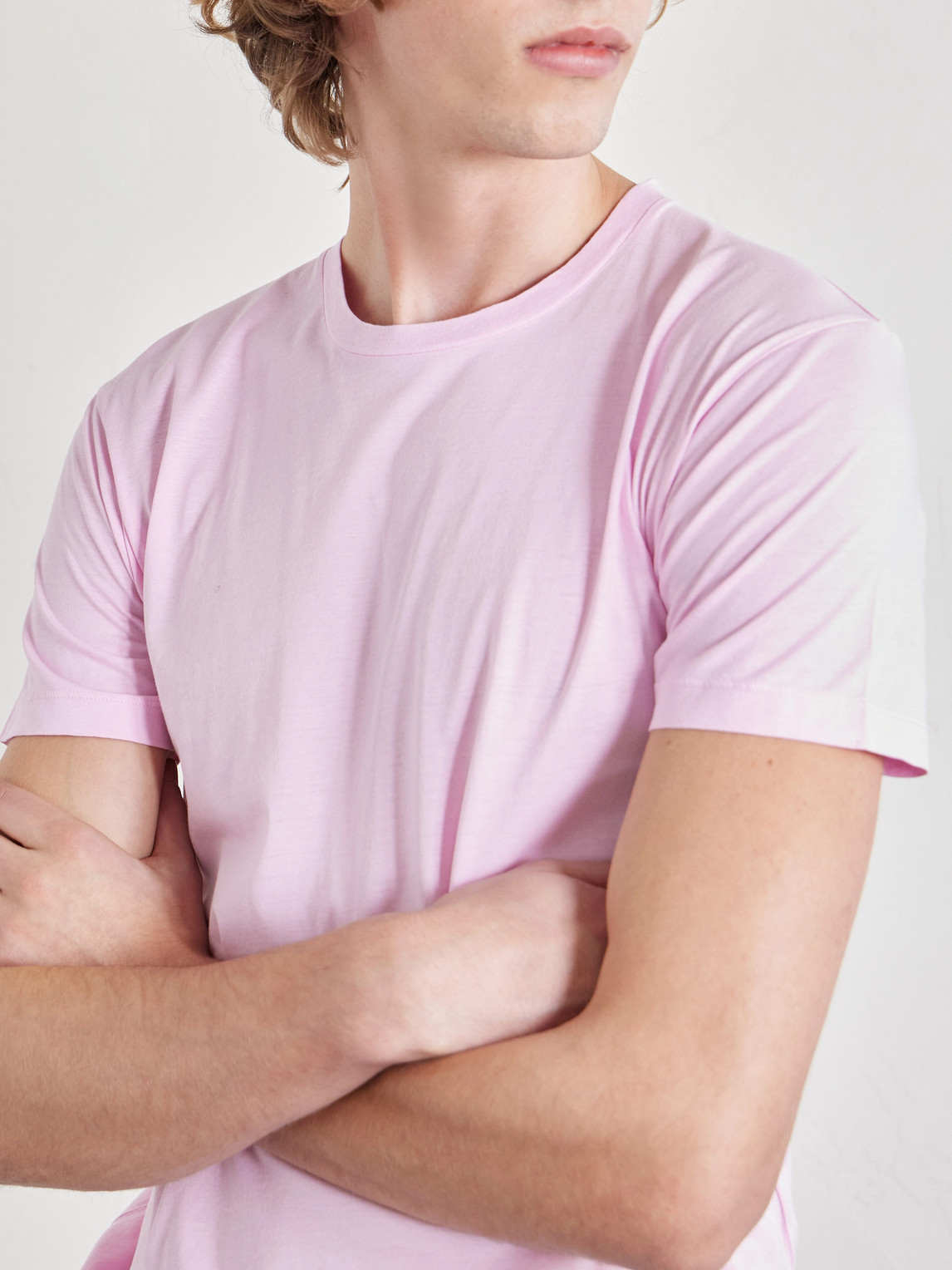 Slim-Fit Logo-Embroidered Cotton And Silk-Blend Jersey T-Shirt