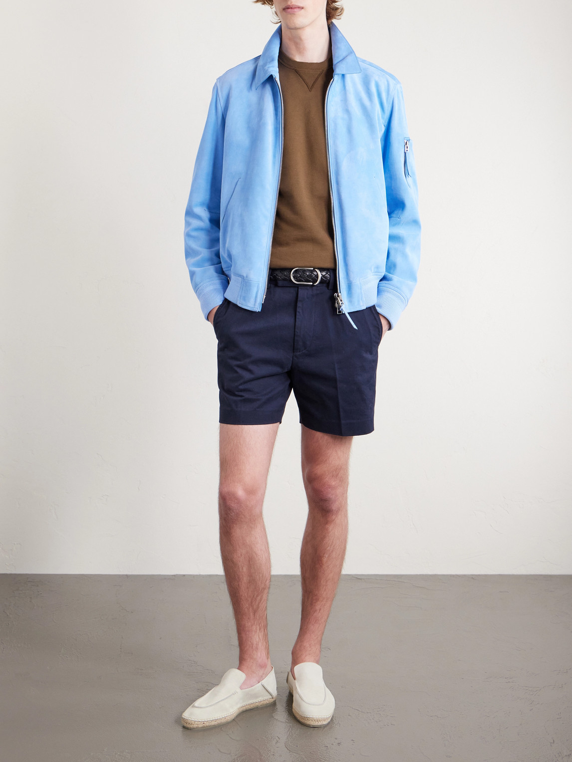 Logo-Embroidered Cotton-Jersey Sweatshirt