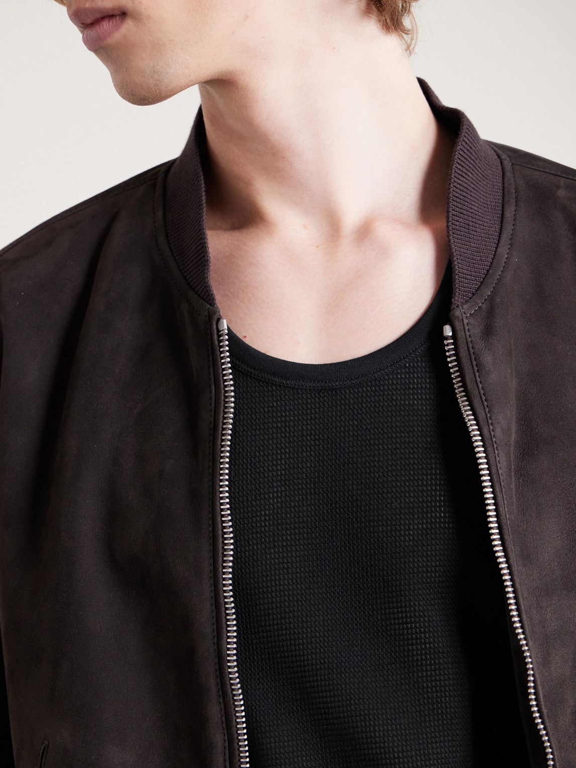 Open-Knit Cotton Tank Top