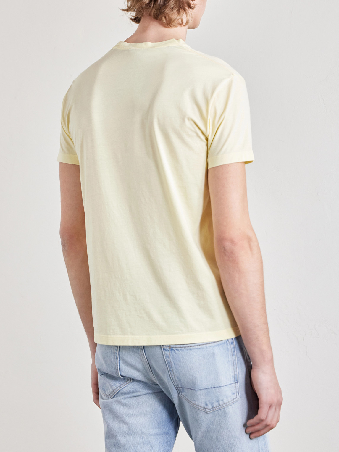 Slim-Fit Logo-Embroidered Cotton And Silk-Blend Jersey T-Shirt