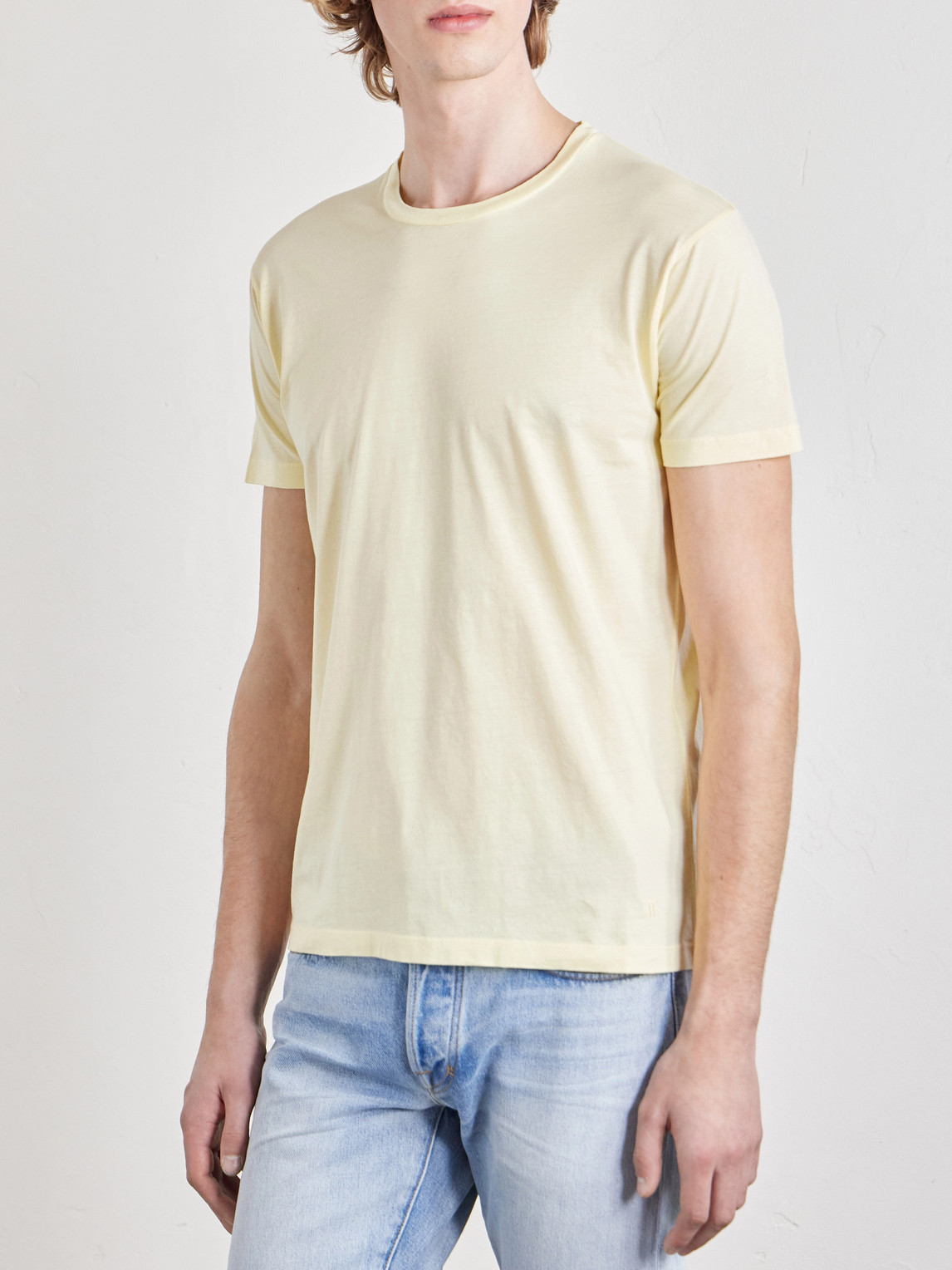 Slim-Fit Logo-Embroidered Cotton And Silk-Blend Jersey T-Shirt