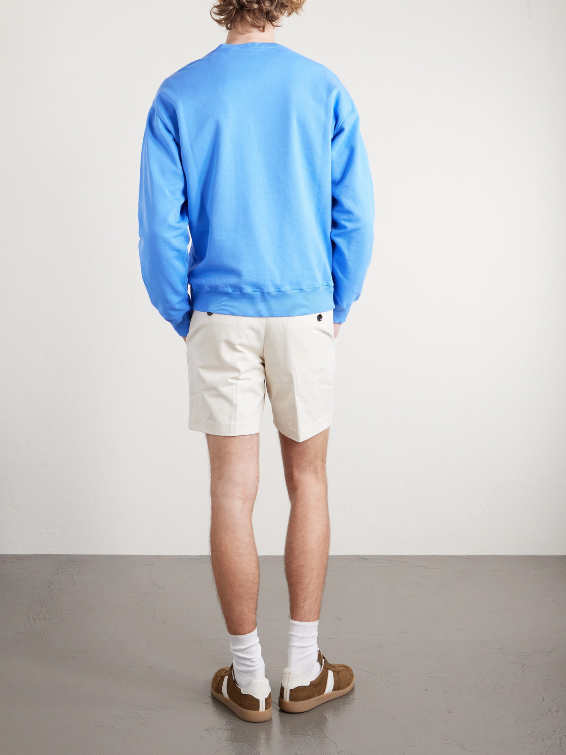 Logo-Embroidered Cotton-Jersey Sweatshirt