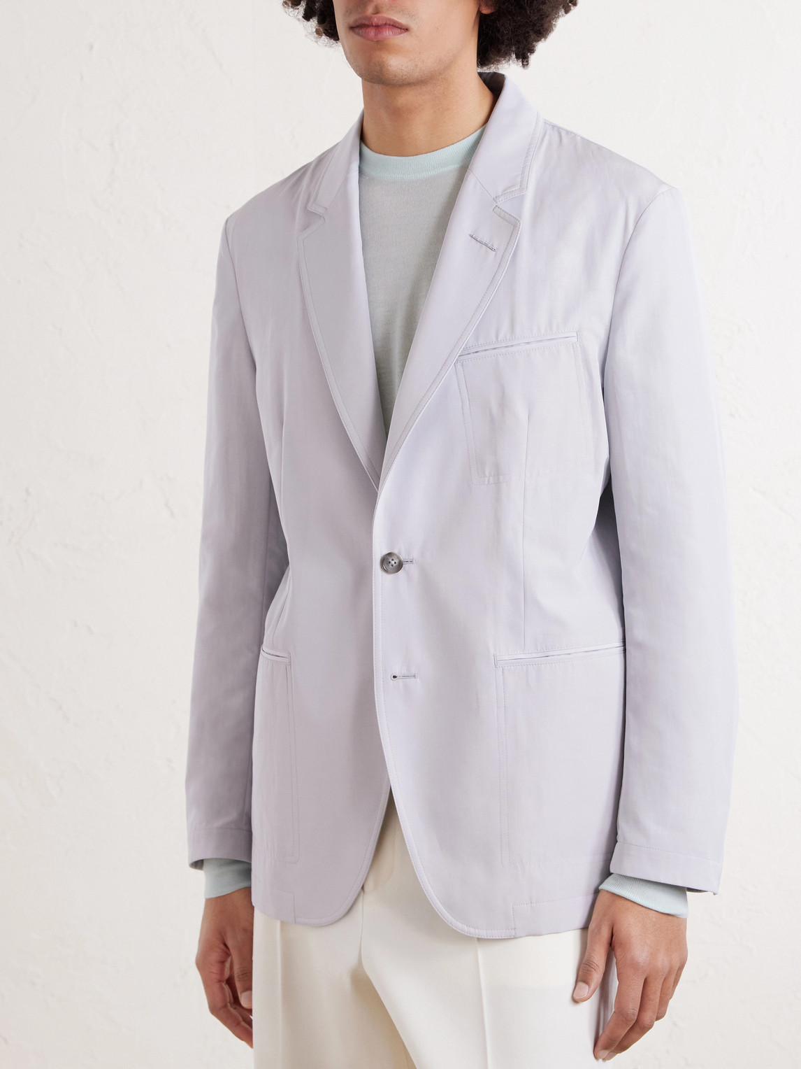 Parachute Poplin Blazer