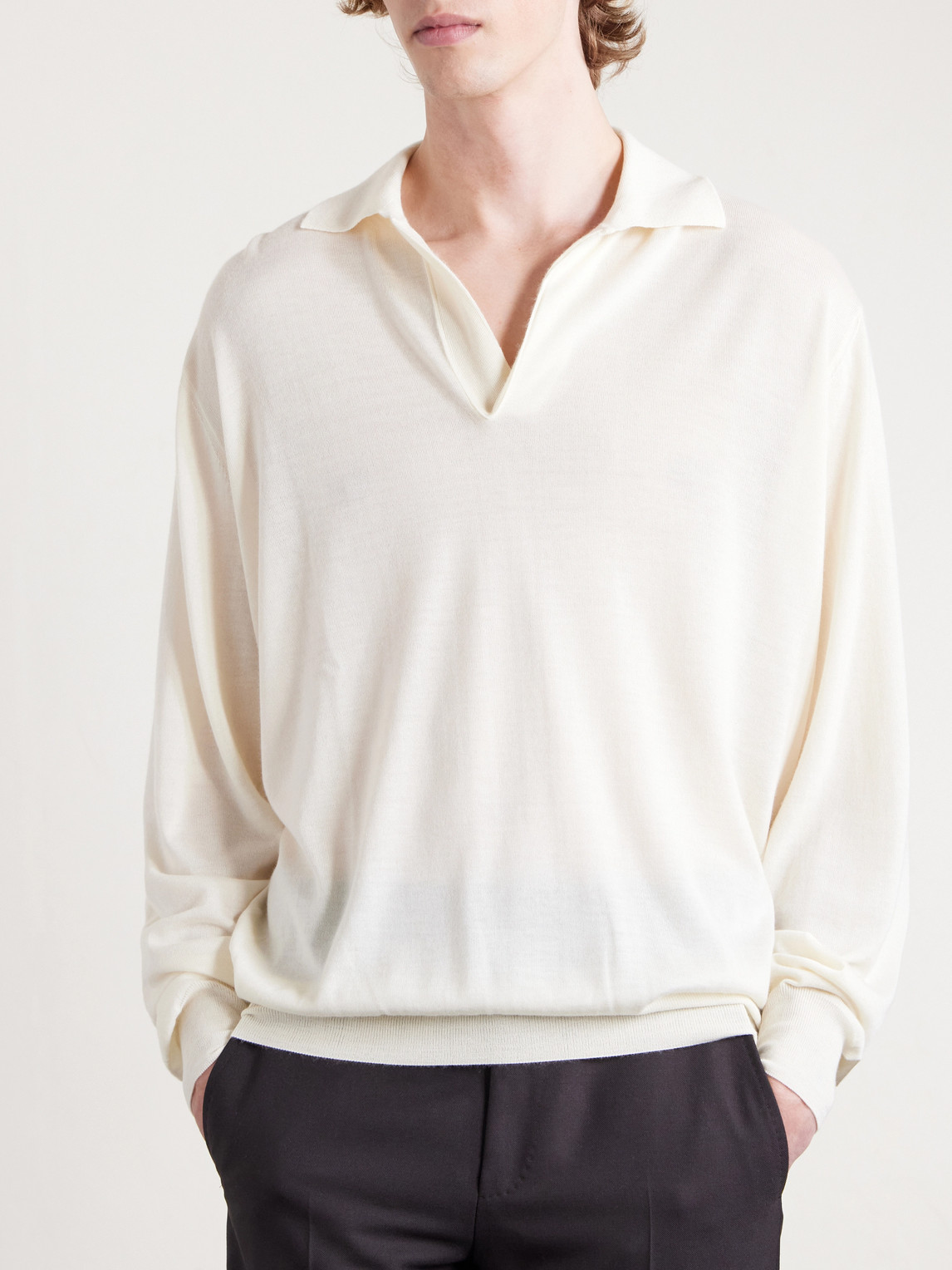 Cashmere Polo Shirt