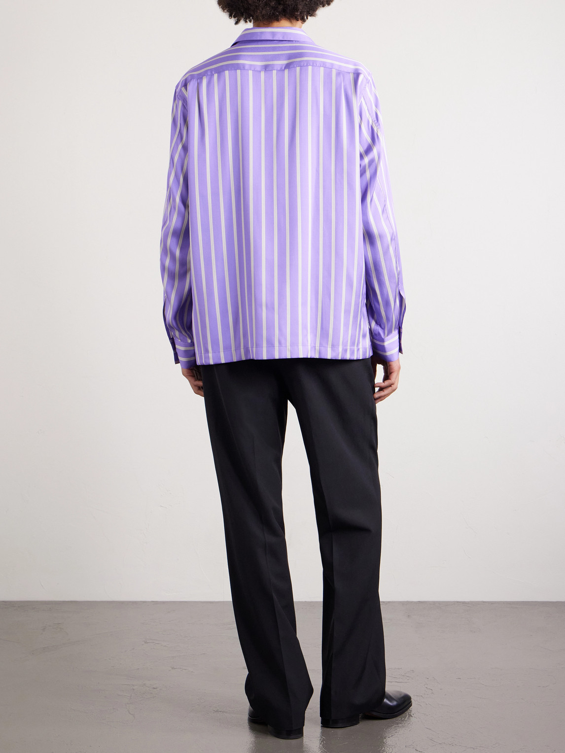 Silk Shirt Striped