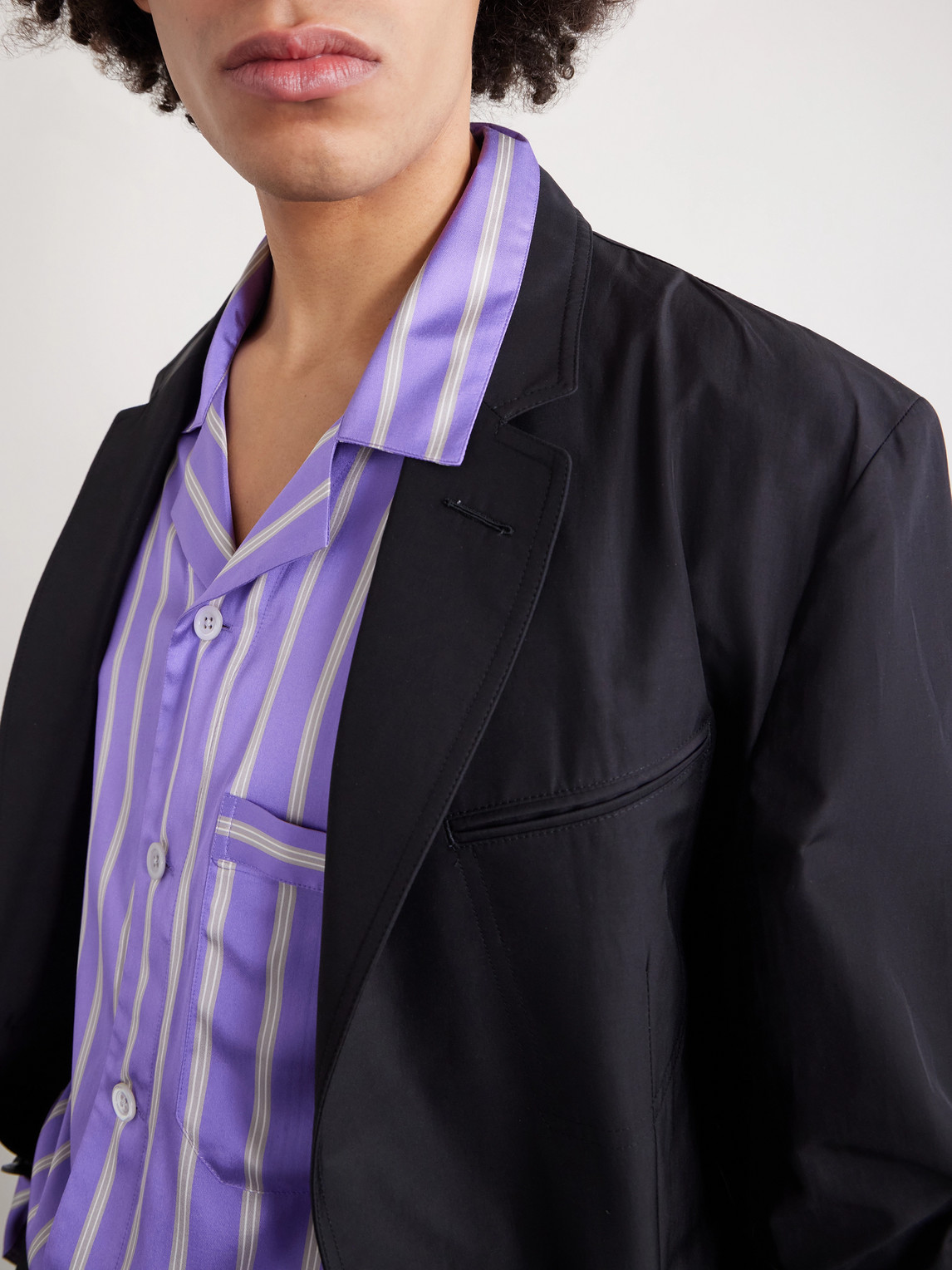 Silk Shirt Striped