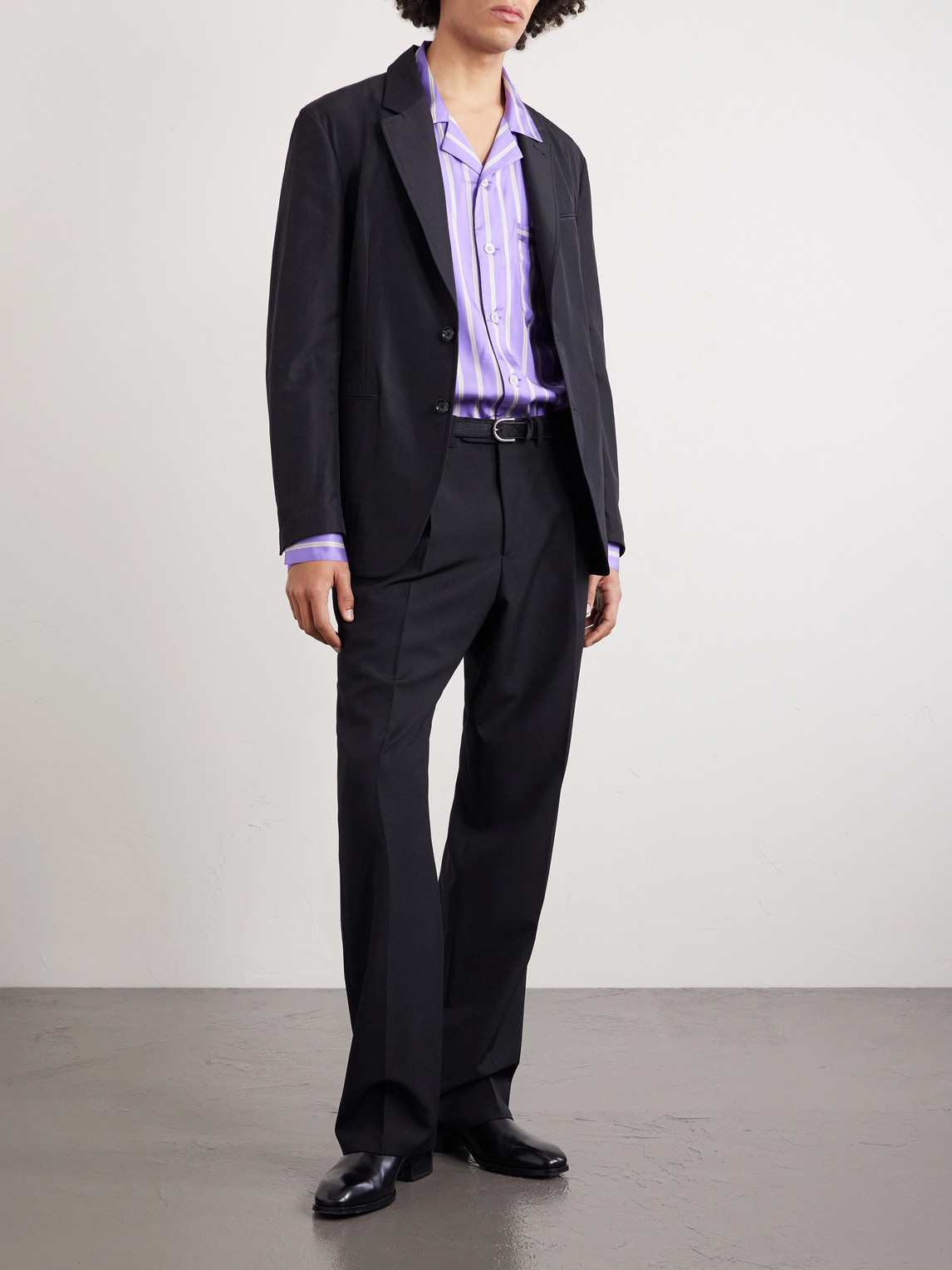 Silk Shirt Striped