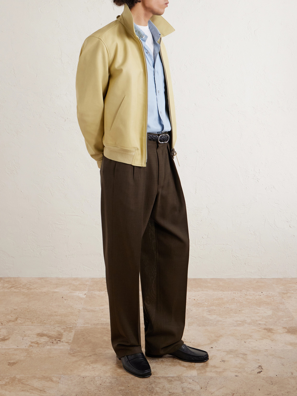 Blouson Jacket Leather