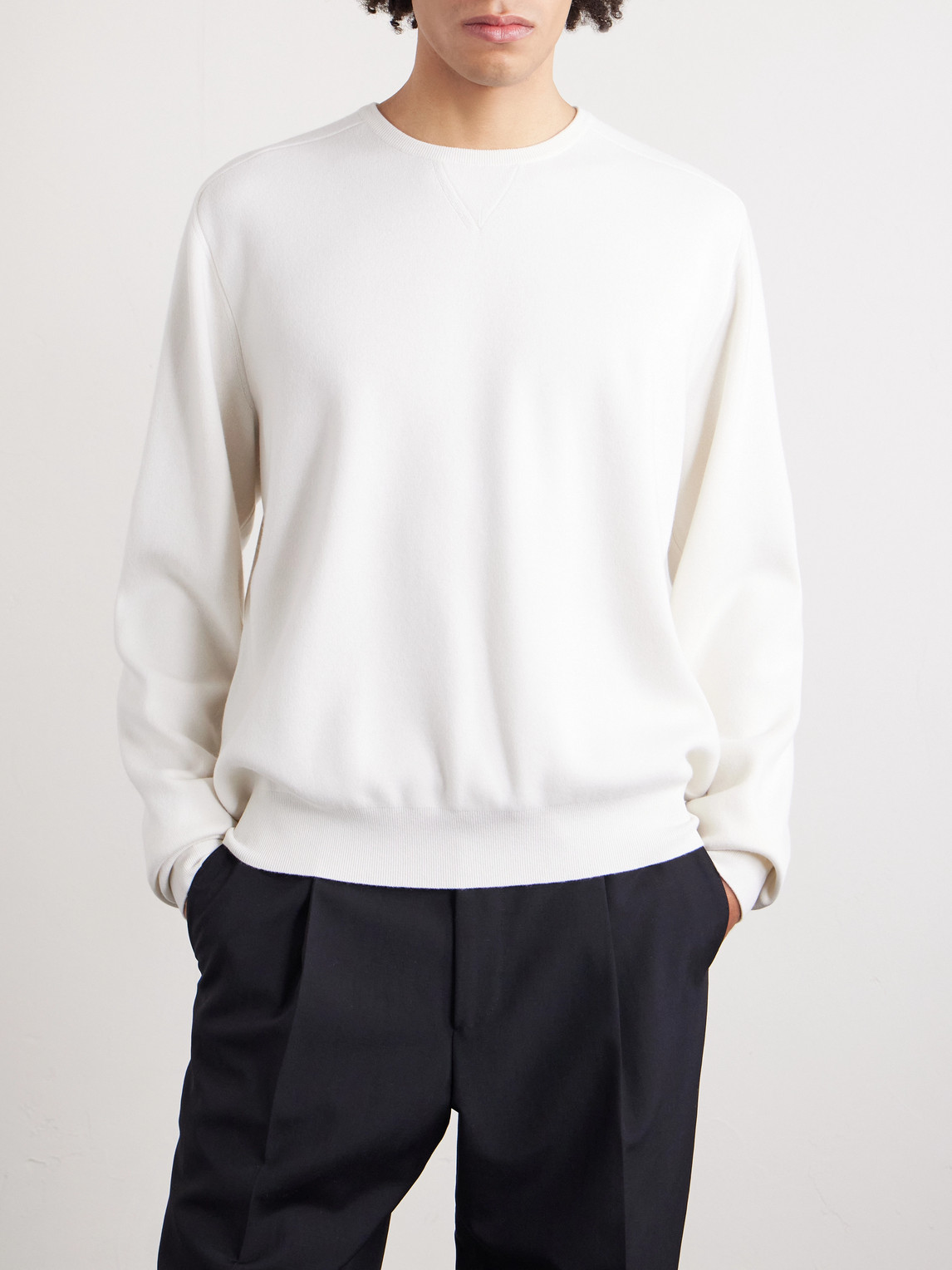  Tom Ford - Cashmere Sweater - Men - Neutrals - It 48 