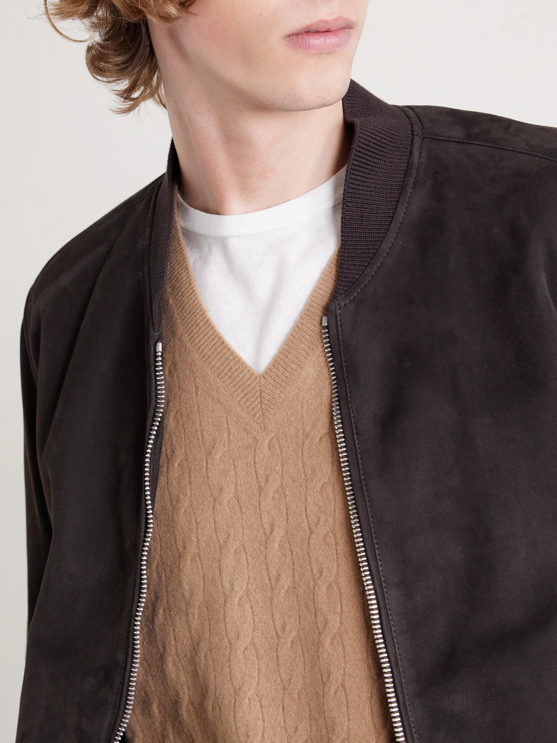 Cable-Knit Sweater
