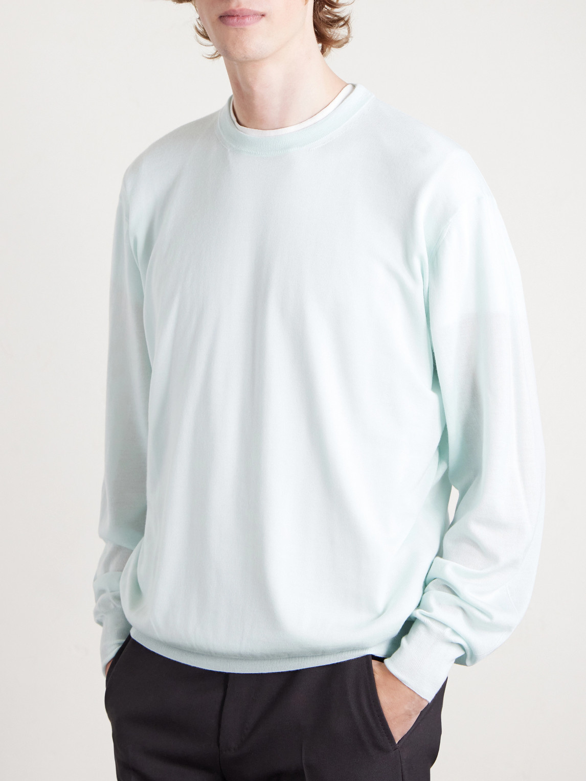  Tom Ford - Cashmere Sweater - Men - Blue - It 46 