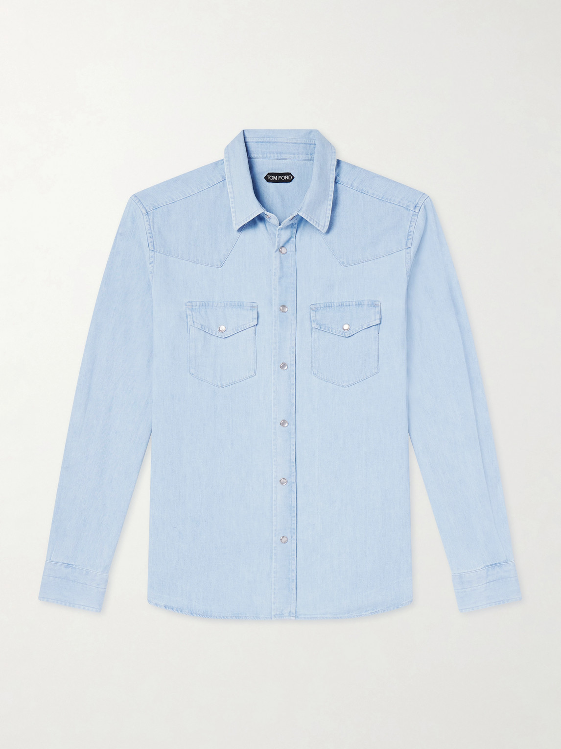 Tom Ford Cotton-Chambray Shirt EU 39