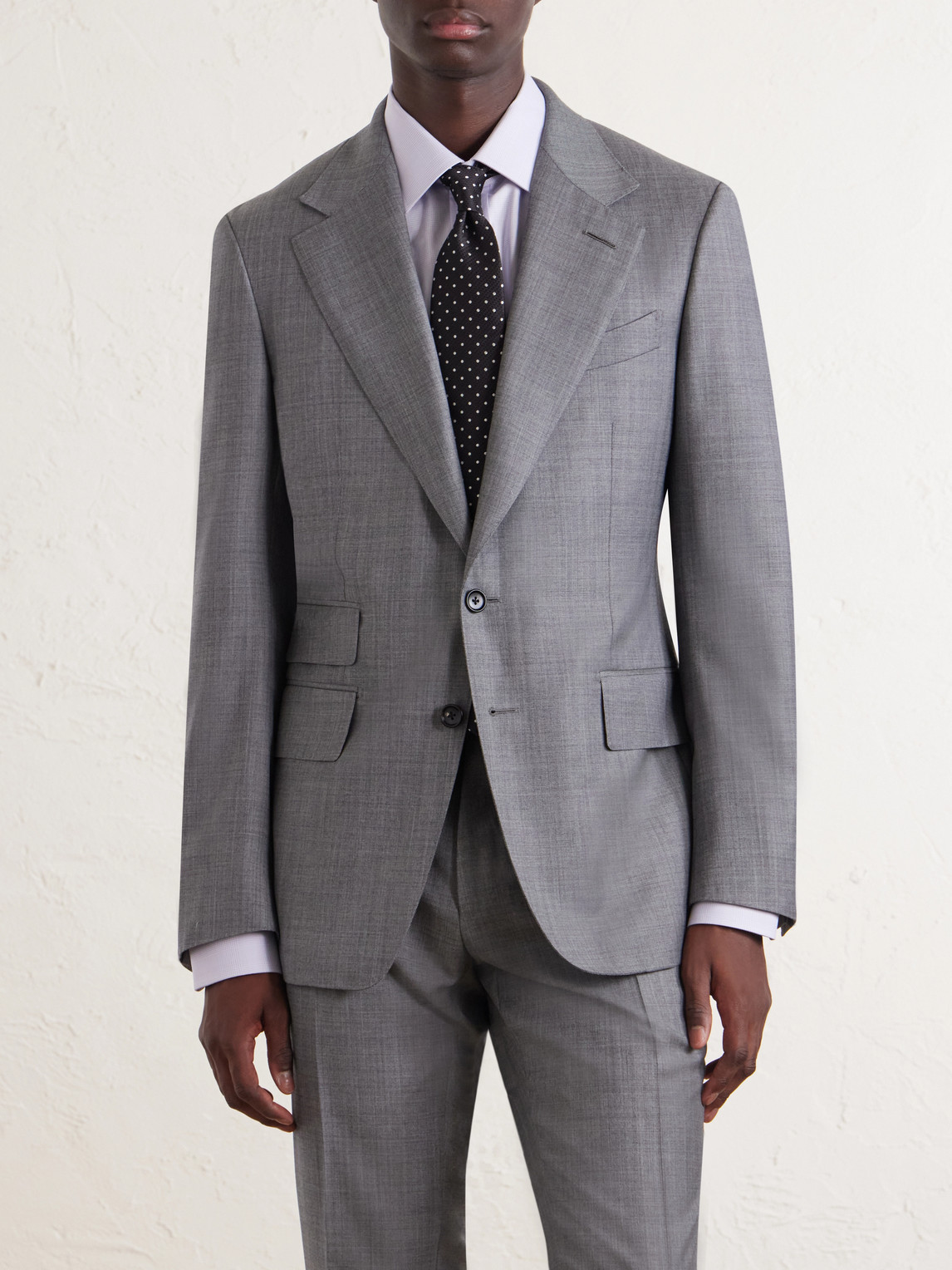 Shelton Super 110S Wool Suit Jacket