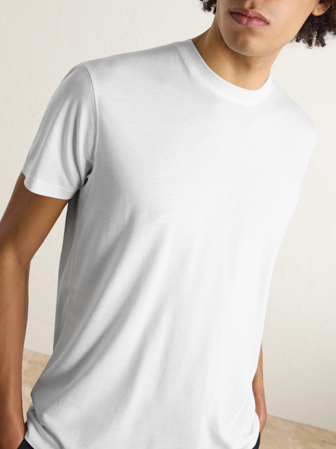 Lyocell And Cotton-Blend T-Shirt