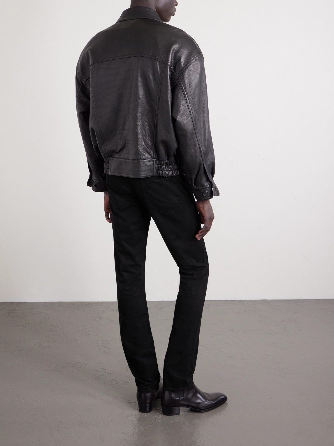 Tom Ford Slim-fit Stretch Jeans In Black