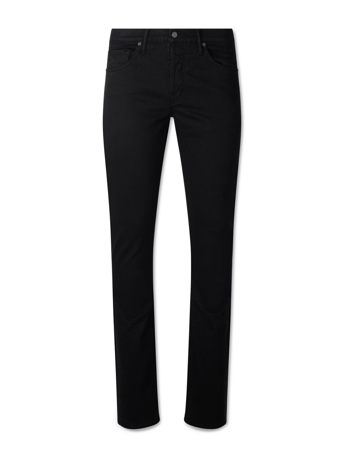 Tom Ford Slim-fit Stretch Jeans In Black