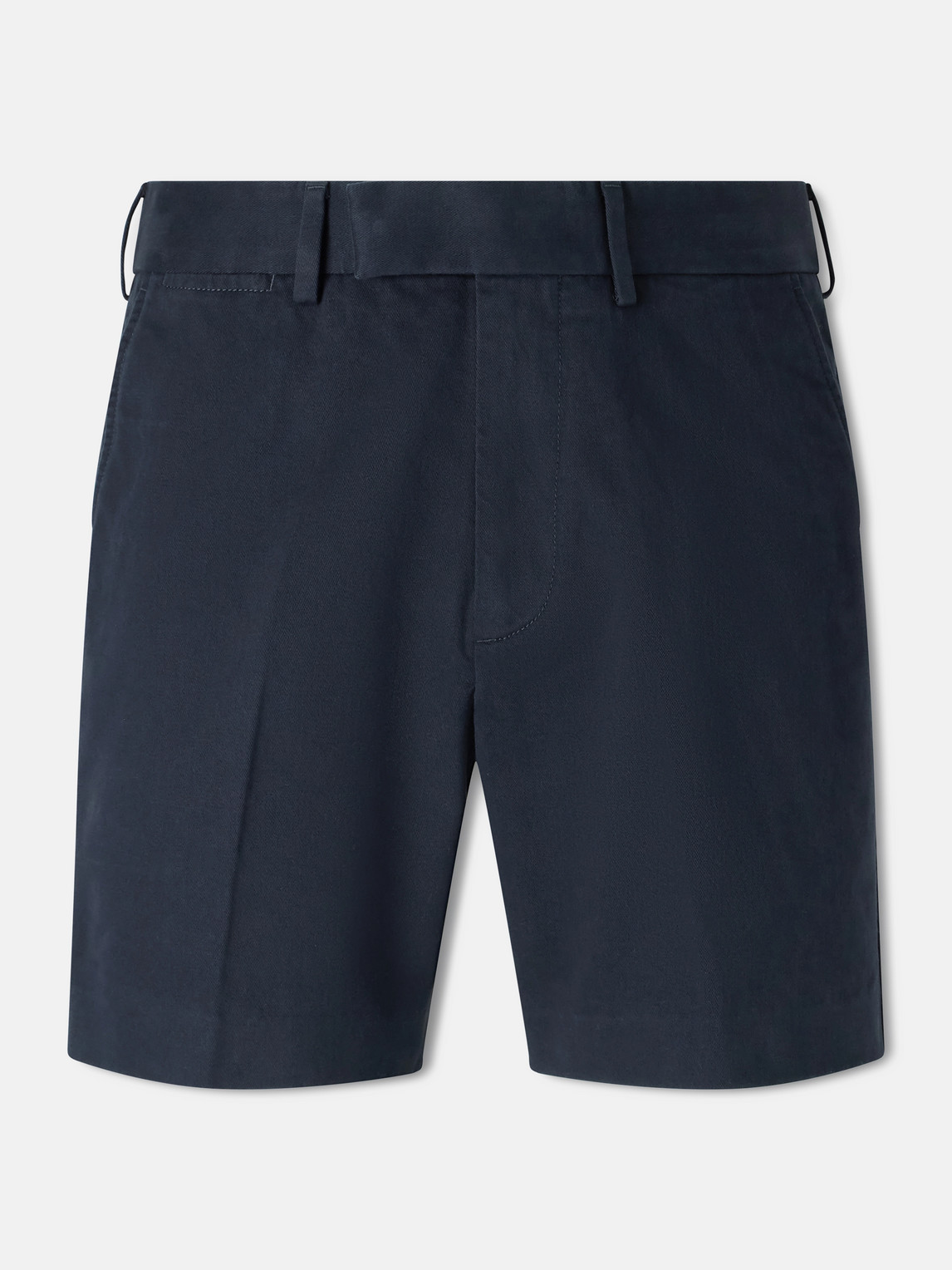 Tom Ford Straight-Leg Brushed Cotton-Drill Shorts - Men