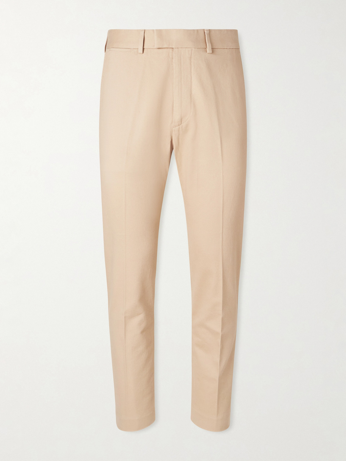 Straight-Leg Cotton-Drill Trousers - Men