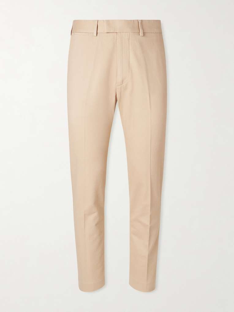 Tom Ford — Straight-Leg Cotton-Drill Trousers