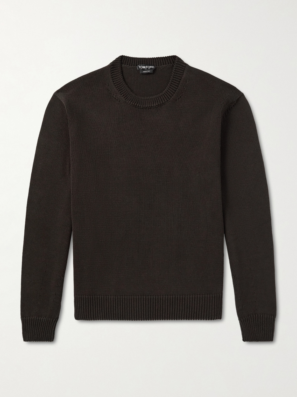 Tom Ford Cotton and Silk-Blend Sweater - Men