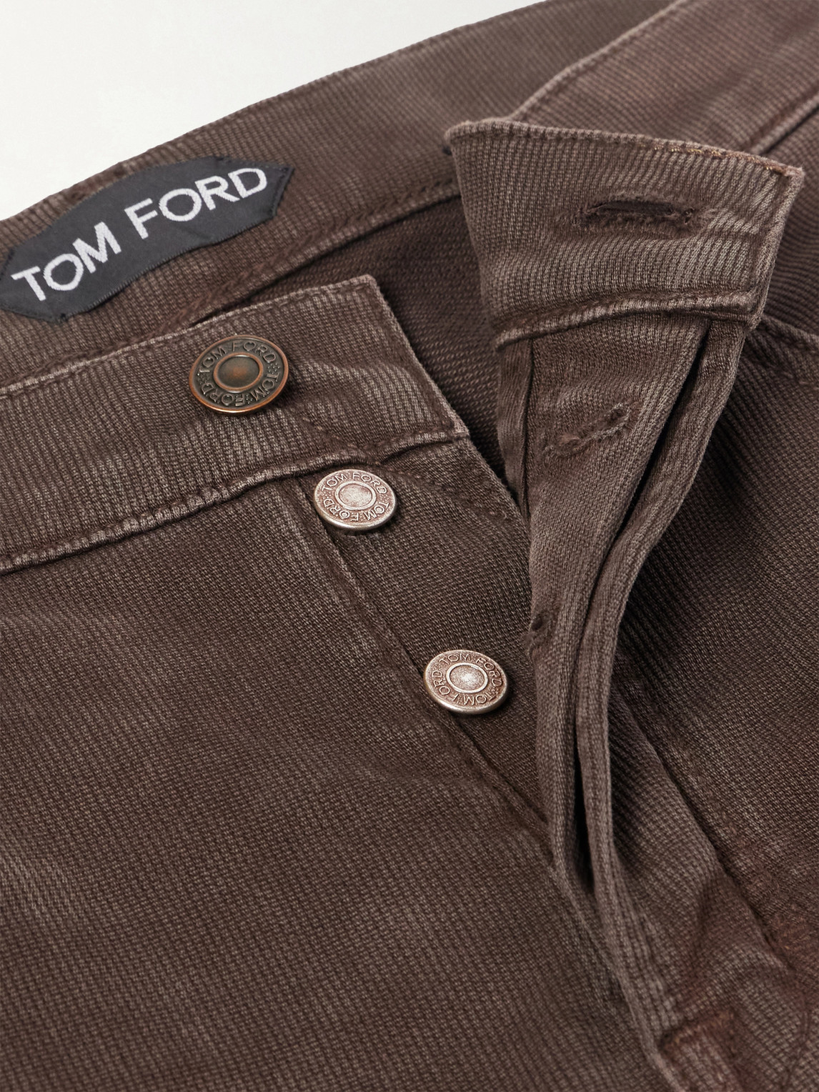 Slim-Fit Cotton-Blend Corduroy