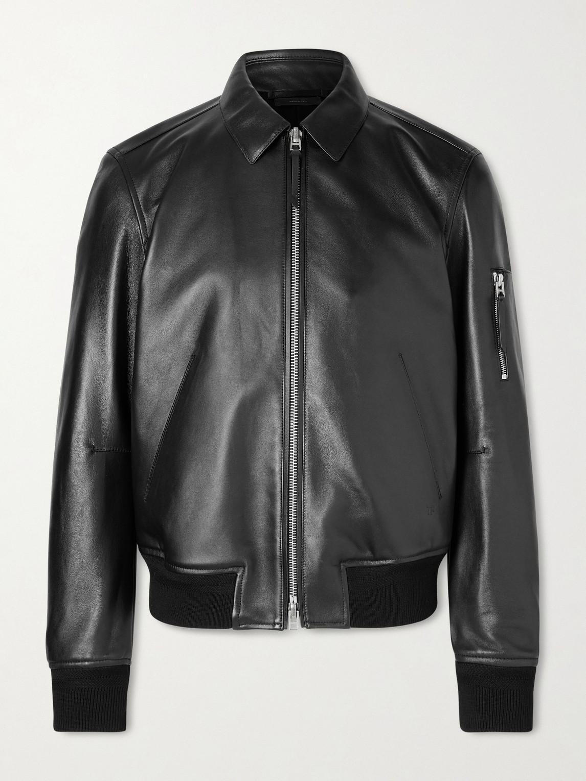 Tom Ford Leather Blouson Jacket - Men
