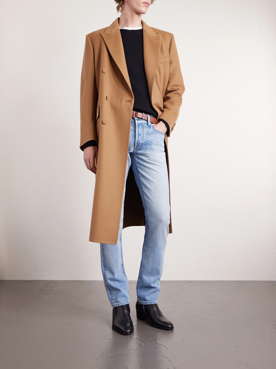 Straight-Leg Selvedge Jeans