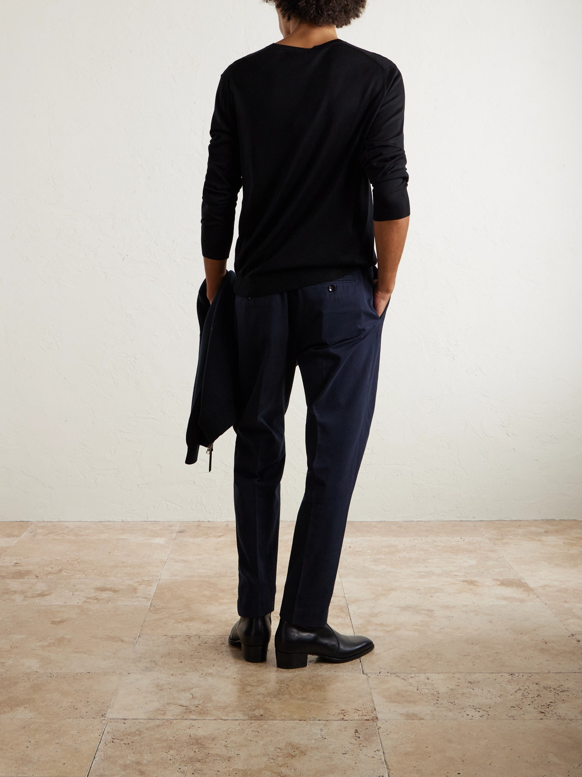  Tom Ford - Wool Sweater - Men - Black - It 46 
