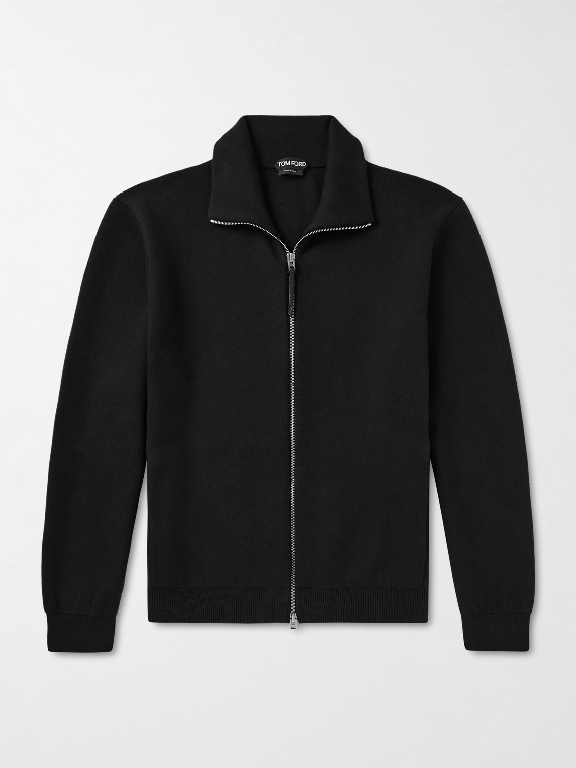 Tom Ford Wool-Blend Zip-Up Cardigan - Men