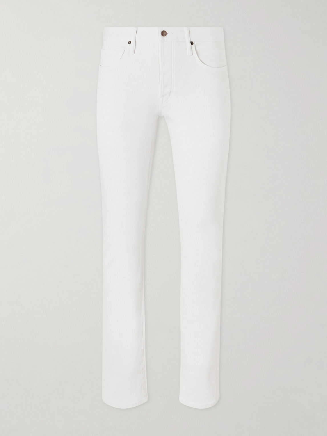 Tom Ford Slim-Fit Straight-Leg Cotton-Blend Corduroy Trousers UK/US 40