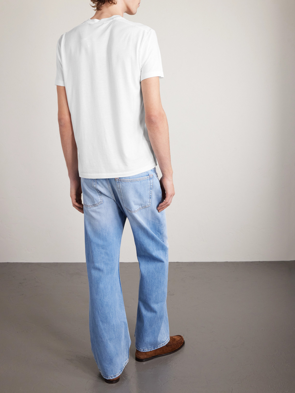 Cotton And Silk-Blend Jersey T-Shirt