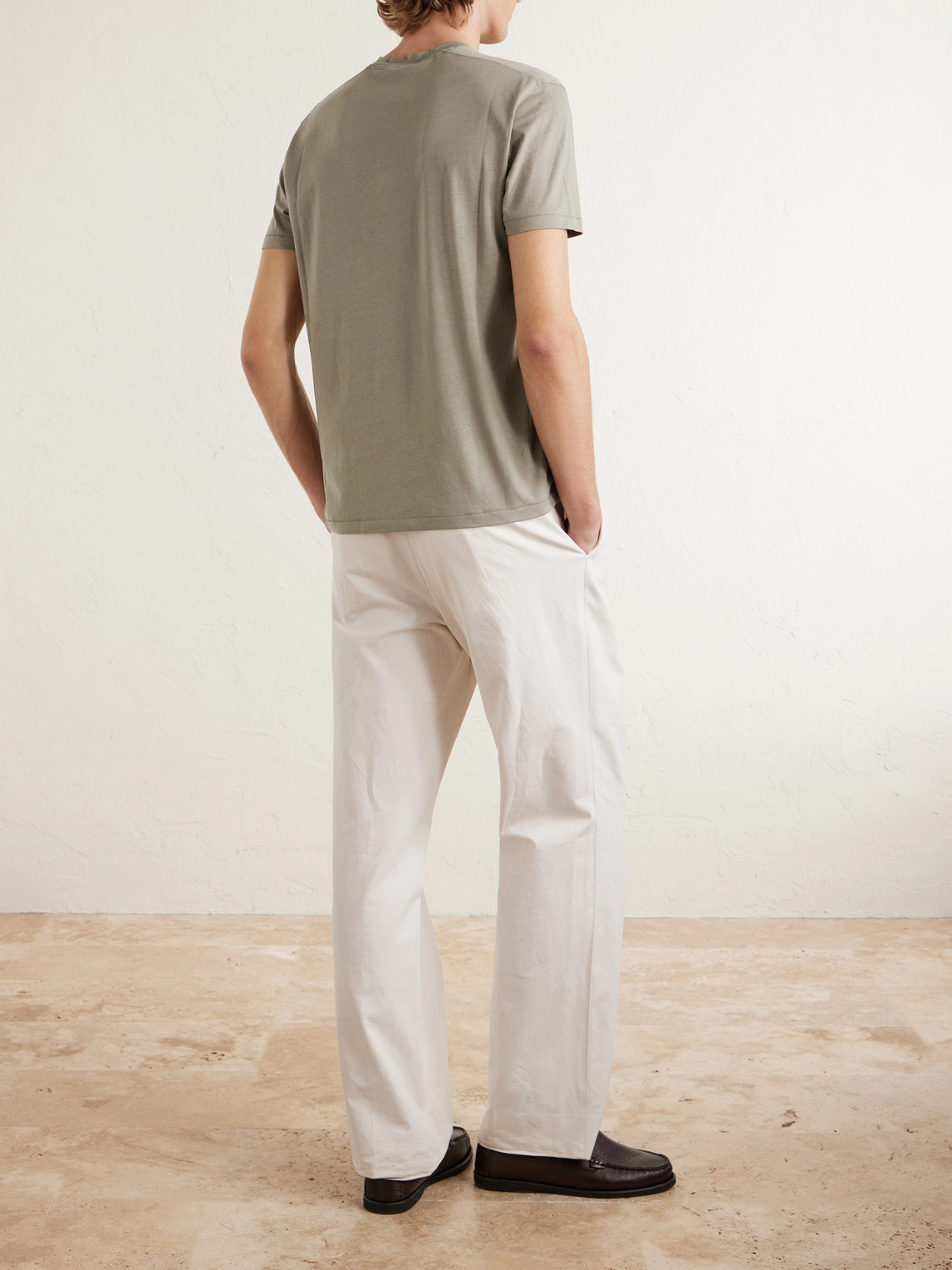 Lyocell And Cotton-Blend T-Shirt