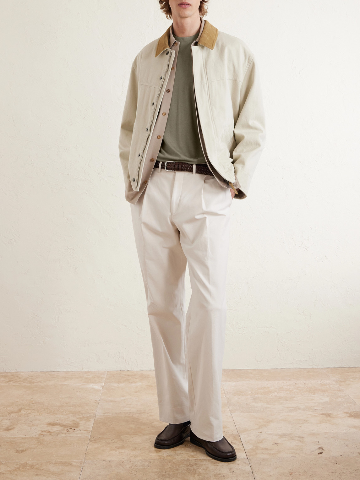 Lyocell And Cotton-Blend T-Shirt