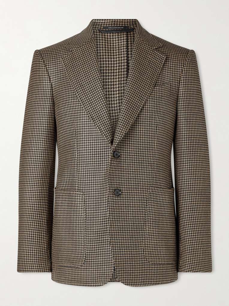 Tom Ford — Shelton Wool, Silk and Linen-Blend Blazer