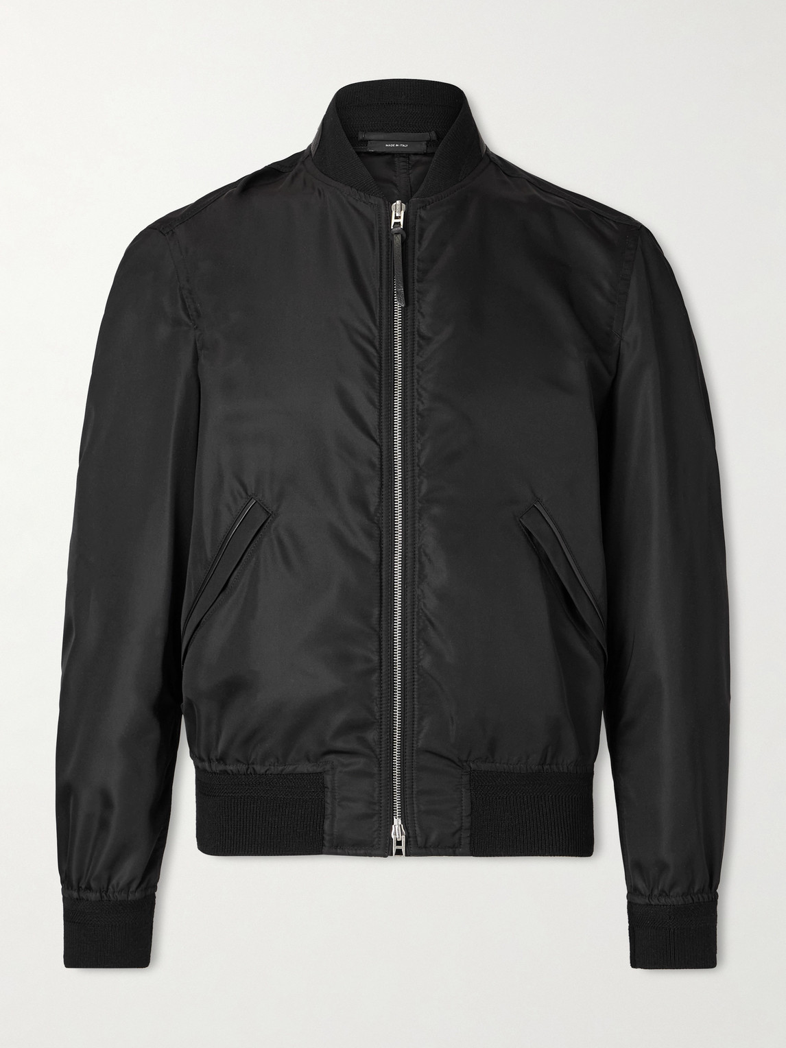 Tom Ford Silk Bomber Jacket - Men
