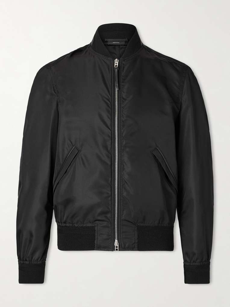 Tom Ford — Silk Bomber Jacket