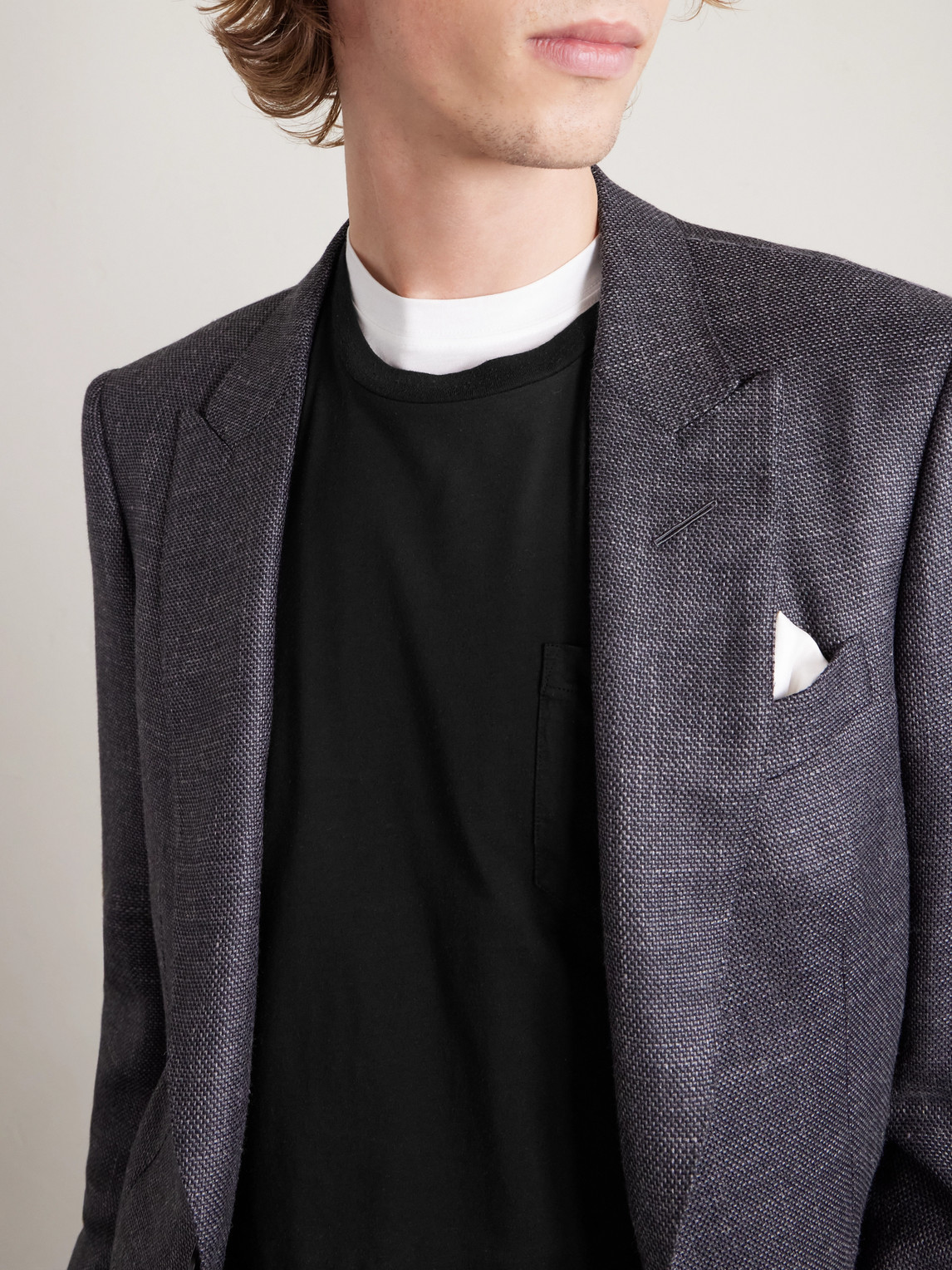 Cotton And Silk-Blend Jersey T-Shirt