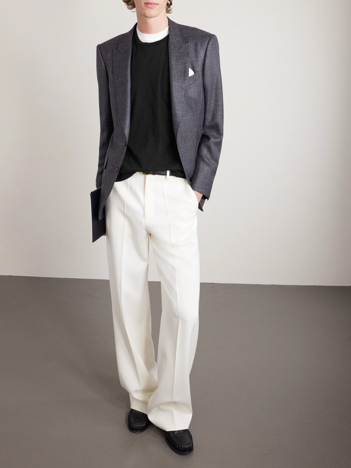 Cotton And Silk-Blend Jersey T-Shirt