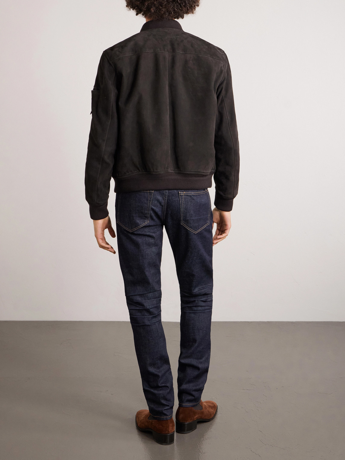 Straight-Leg Selvedge Jeans