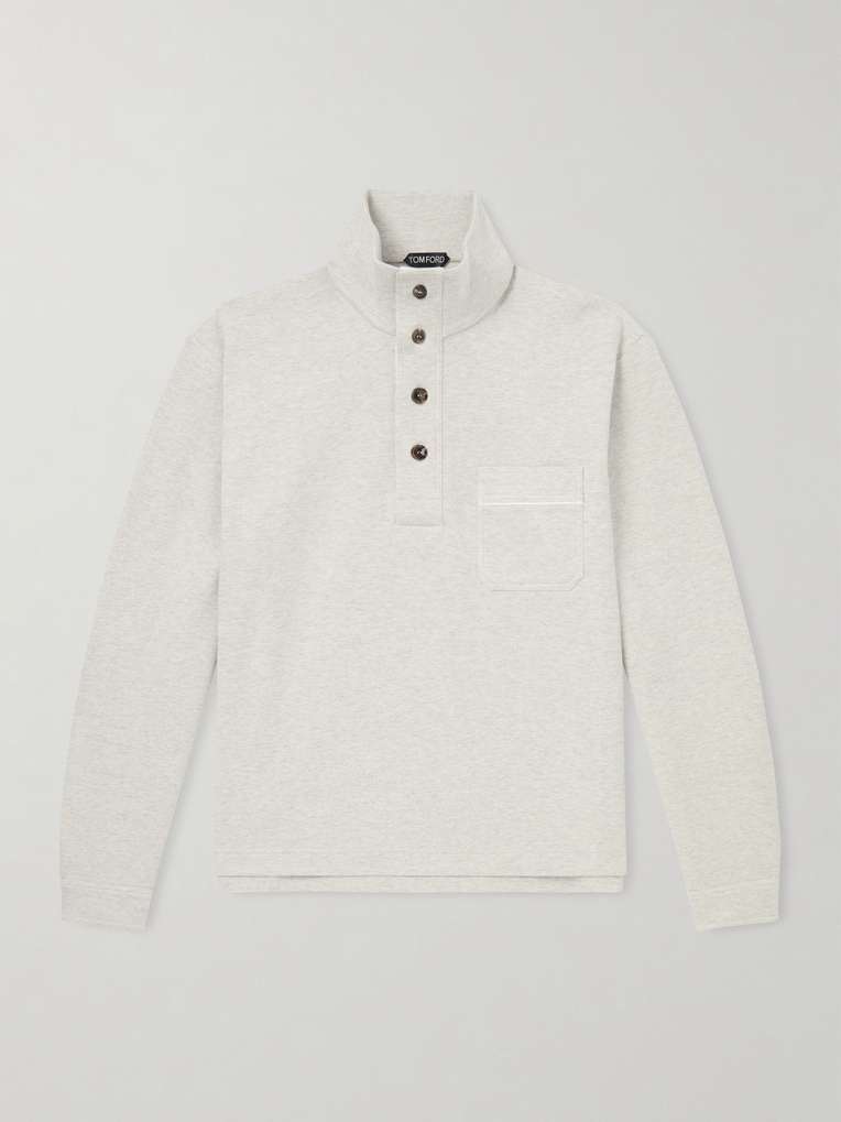Tom Ford — Cotton, Silk and Cashmere-Blend Sweatshirt