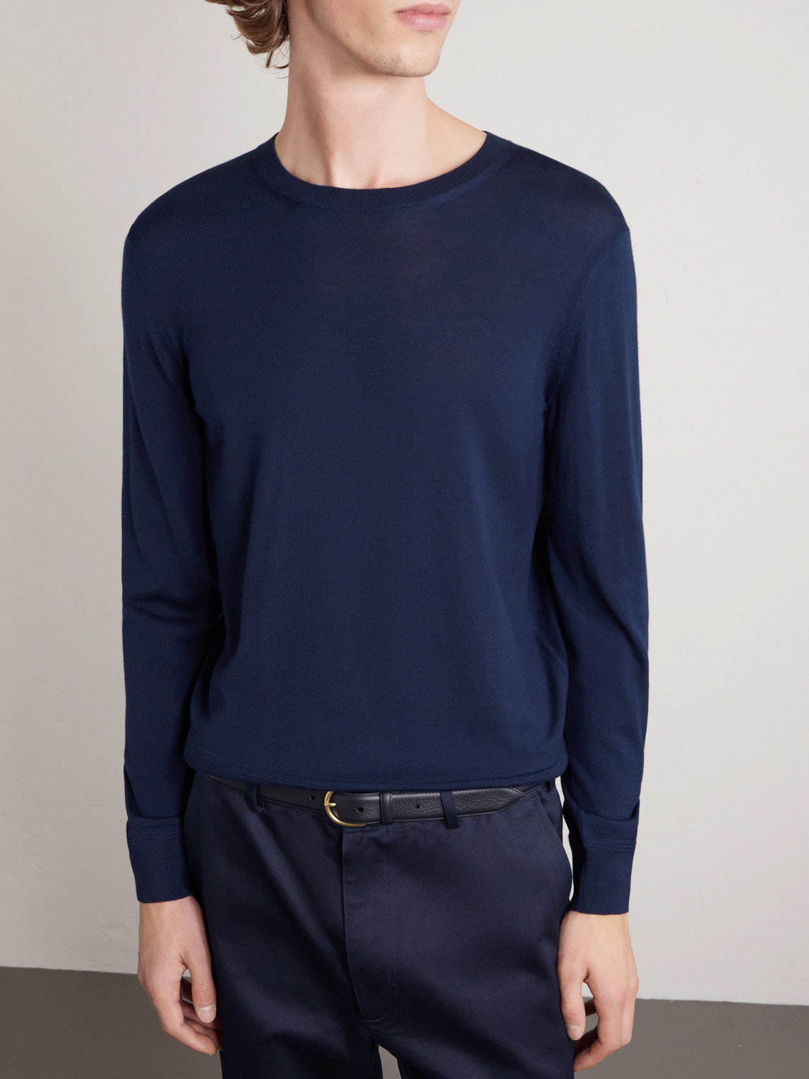  Tom Ford - Wool Sweater - Men - Blue - It 46 