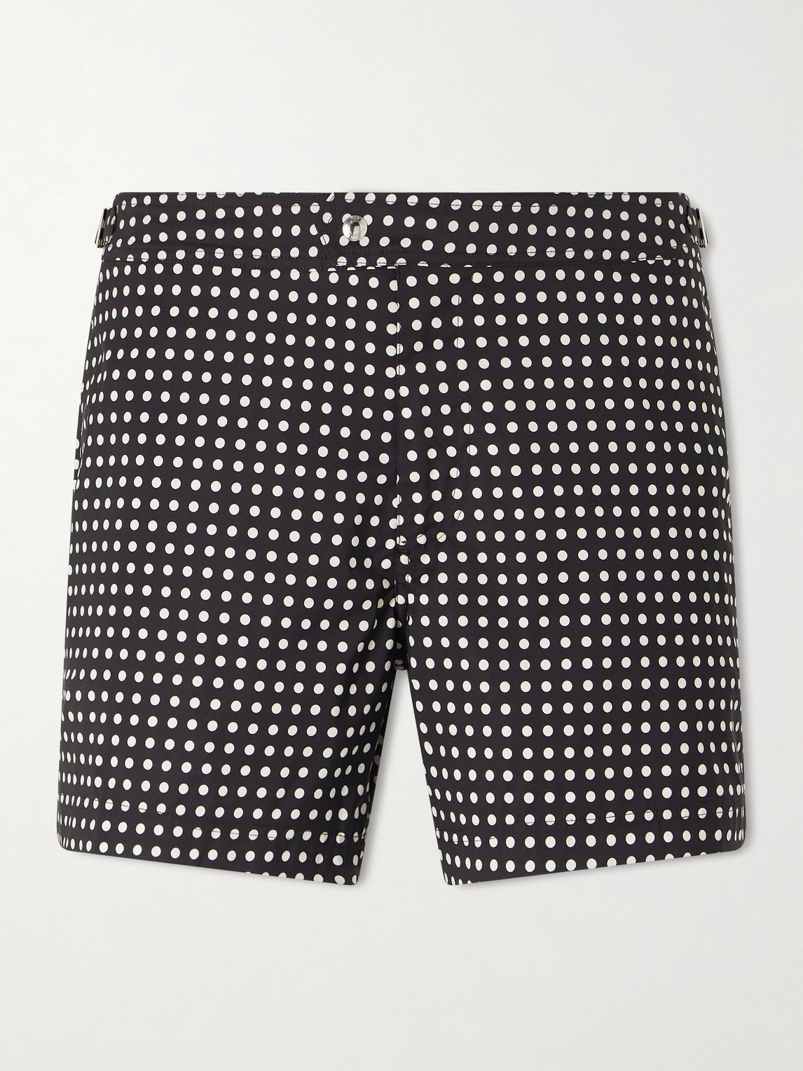 Tom Ford Straight-Leg Short-Length Polka-Dot Swim Shorts IT 48
