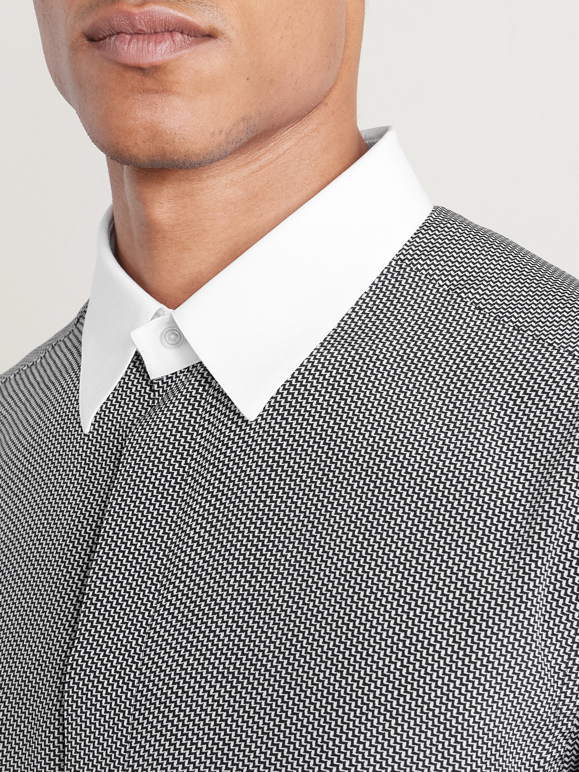  Tom Ford - Printed Silk Shirt - Men - Gray - Eu 39 