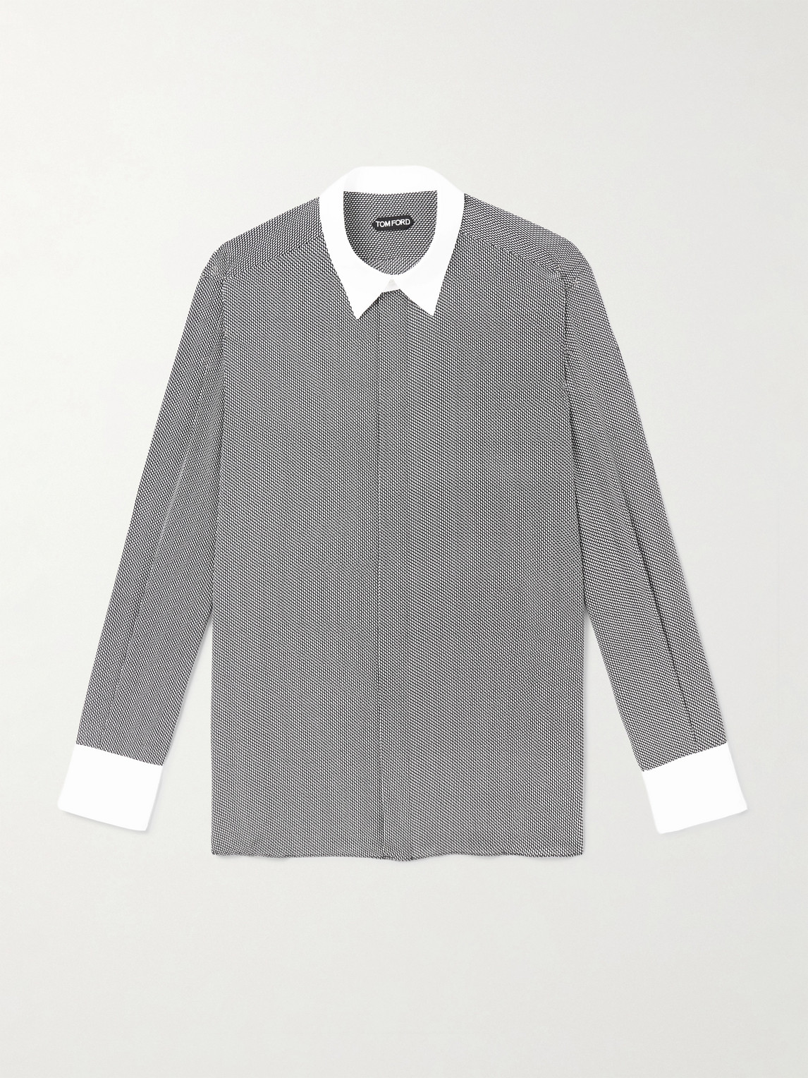 Tom Ford Printed Silk Shirt - Men