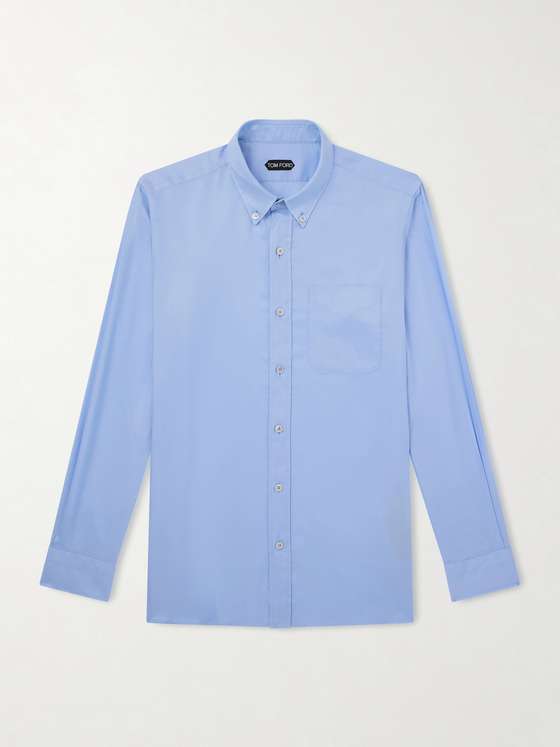Tomford Lyocell-Gabardine Shirt