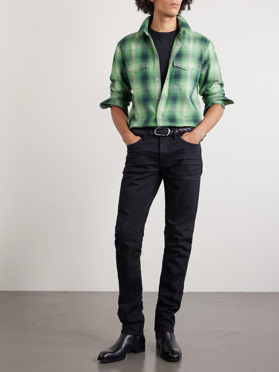 Slim-Fit Checked